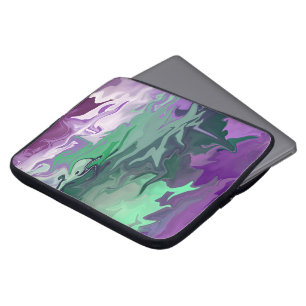 Housse Pour Ordinateur Portable Amusant Alien........