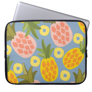 Housse Pour Ordinateur Portable Ananas naturel Abstrait : Beauté Vintage.