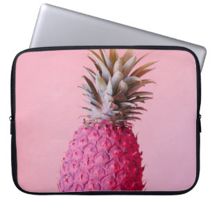 HOUSSE POUR ORDINATEUR PORTABLE ANANAS ROSE