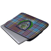 Housse Pour Ordinateur Portable Anderson Scottish Clan Tartan et Crest (Devant bas)