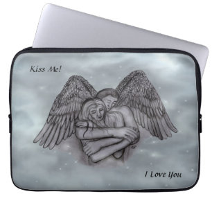 Housse Pour Ordinateur Portable Angel Eros en amour