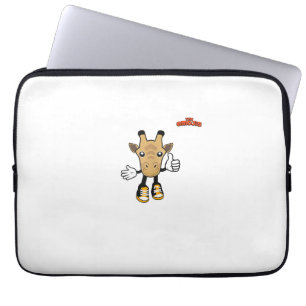 Housse Pour Ordinateur Portable animal émoji girafe pouce vers le haut