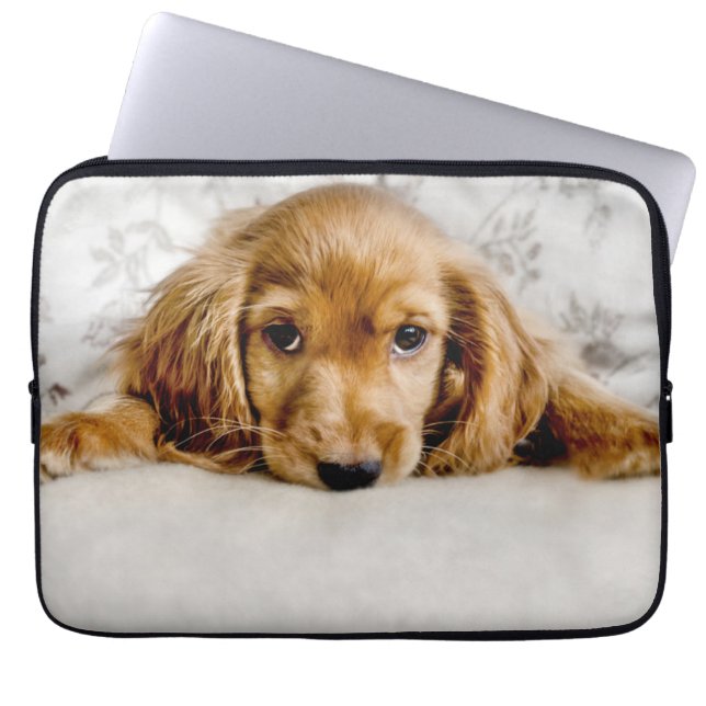 Housse Pour Ordinateur Portable Animaux de bébés cutest | Cocker Spaniel (Devant)