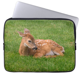 Housse Pour Ordinateur Portable Animaux de bébés cutest Little Fawn