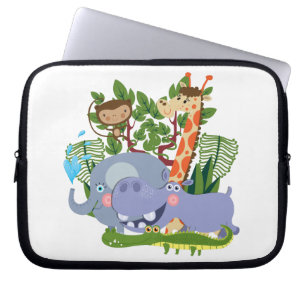 Housse Pour Ordinateur Portable Animaux mignons de safari