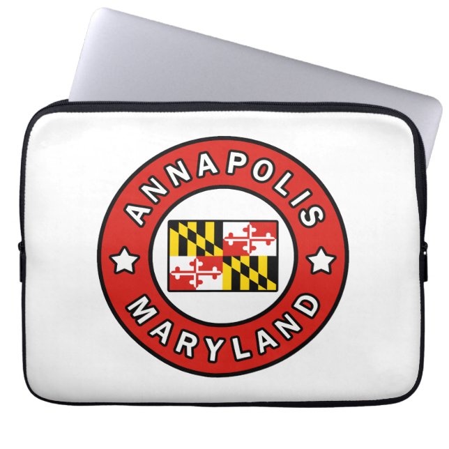 Housse Pour Ordinateur Portable Annapolis Maryland (Devant)