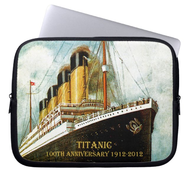 Housse Pour Ordinateur Portable Anniversaire de RMS Titanic 100th (Devant)