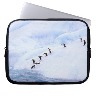 Housse Pour Ordinateur Portable Antarctique, péninsule Antarctique. Gorfous