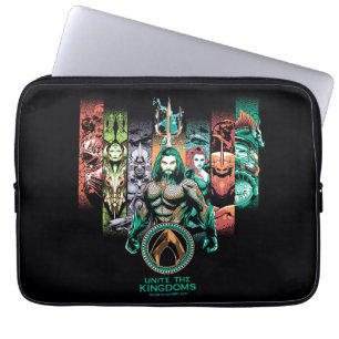 Housse Pour Ordinateur Portable Aquaman Graphique d'Atlanteans "Unite The Kingdo