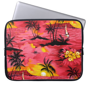 Housse Pour Ordinateur Portable Aquarelle Abstraite : Design d'impression créative