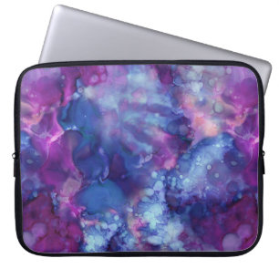 Housse Pour Ordinateur Portable aquarelle fantastique - ambiance d'espace profond