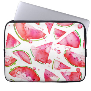 Housse Pour Ordinateur Portable Aquarelle pastèque 1