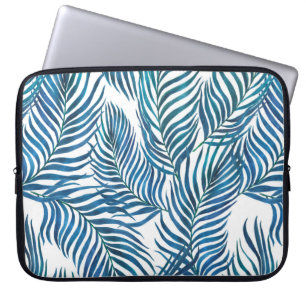 Housse Pour Ordinateur Portable Aquarelle peinture sans faille motif avec tropical