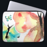 Housse Pour Ordinateur Portable Aquarelle tendance papillon<br><div class="desc">Enveloppez votre ordinateur portable dans la beauté délicate de notre "Papillon Whispers - Watercolor Art Laptop Sleeve". D'abord peint en aquarelles pour une fille chère, ce design présente des papillons éthérés, apportant une touche d'élégance de la nature à votre quotidien. Chaque papillon sur cette manche d'ordinateur portable est une oeuvre...</div>