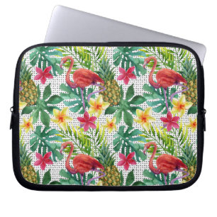 Housse Pour Ordinateur Portable Aquarelle tropicale