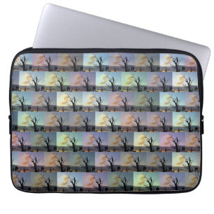 Housse Pour Ordinateur Portable Arbre à gomme australien Art abstrait,