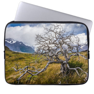 Housse Pour Ordinateur Portable Arbre brûlé, Torres del Paine, Chili
