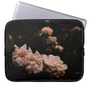 Housse Pour Ordinateur Portable Arbuste à fleurs naturelles pendant l'été abstrait