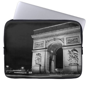Housse Pour Ordinateur Portable Arc de Triomphe la nuit à Paris