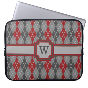Housse pour ordinateur portable Argyle Ashes and E
