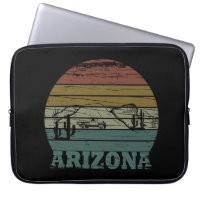 arizona état coucher de soleil vintage paysage az