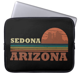 Housse Pour Ordinateur Portable Arizona sedona paysage vintage az retro