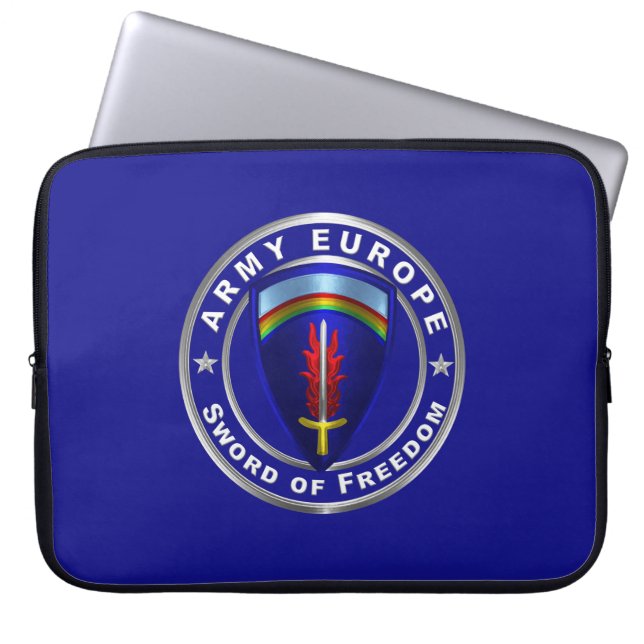 Housse Pour Ordinateur Portable Army Europe USAREUR (Devant)