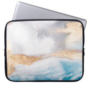 Housse Pour Ordinateur Portable arrière - plan Abstrait de texture d'huile. Peindr