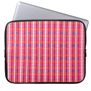 Housse Pour Ordinateur Portable arrière - plan abstrait, entrelacé coloré