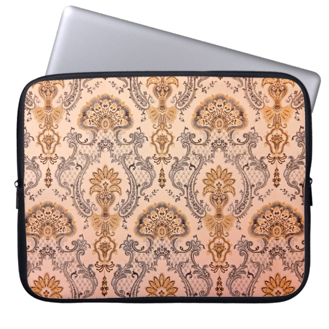 Housse Pour Ordinateur Portable Arrière - plan de texture papier peint. (Devant)