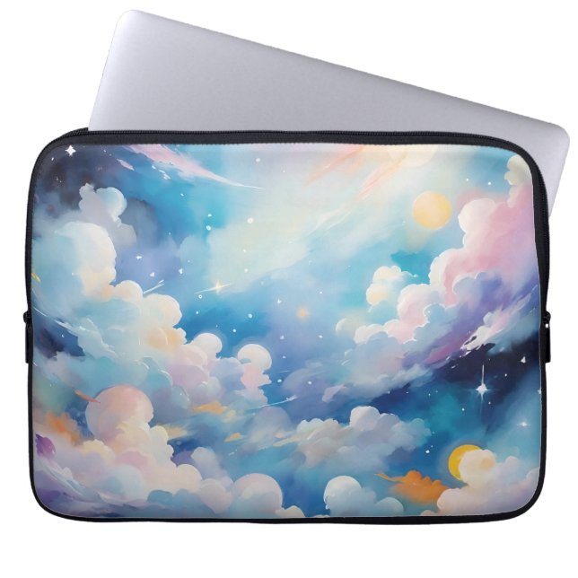 Housse Pour Ordinateur Portable Art Abstrait avec thème ciel (Devant)