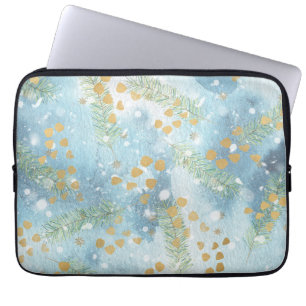 Housse Pour Ordinateur Portable Art Abstrait de Noël