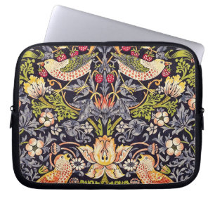 Housse Pour Ordinateur Portable Art floral Nouveau de voleur de fraise de William