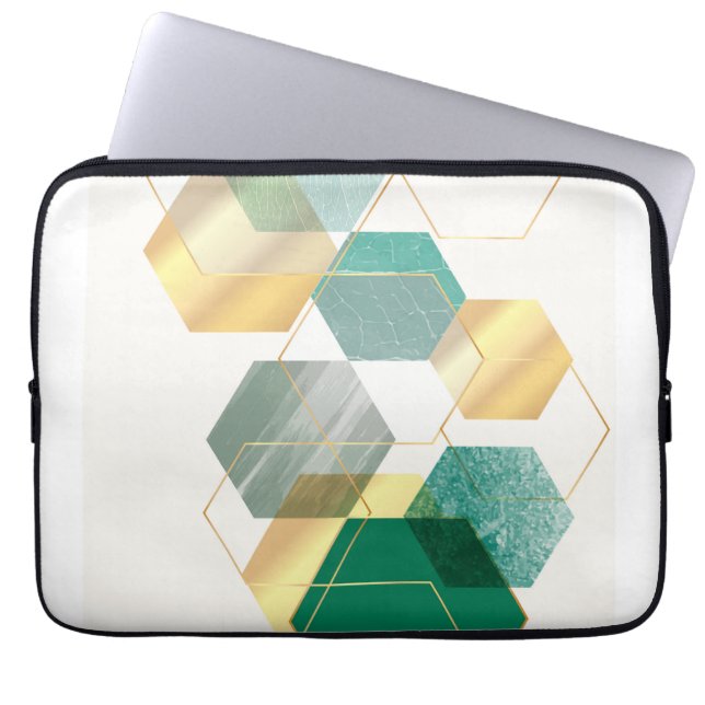 Housse Pour Ordinateur Portable Art géométrique moderne (Devant)