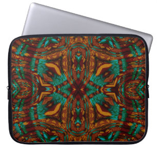 Housse Pour Ordinateur Portable Art géométrique mystique Shaman Earth Energy