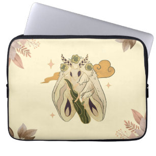 Housse Pour Ordinateur Portable Art Graphique, Moth Mystique