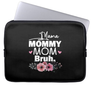 Housse Pour Ordinateur Portable Art Mère Maman maman maman maman Bruh Floral Ann