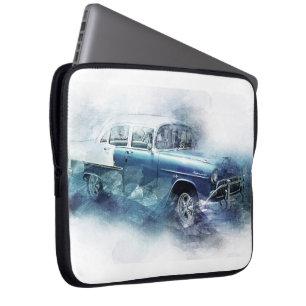 Housse Pour Ordinateur Portable Art numérique de voiture Chevy vintage des années