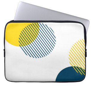Housse Pour Ordinateur Portable Art urbain abstrait moderne, simple, minimal et te