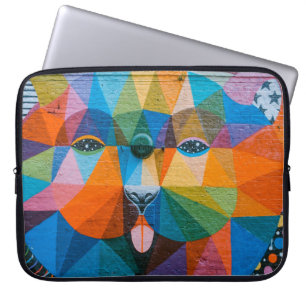 Housse Pour Ordinateur Portable Art urbain Ours Art urbain Ours murmurale
