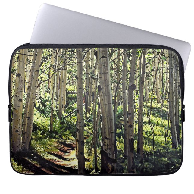 Housse Pour Ordinateur Portable Aspen Tree (Devant)