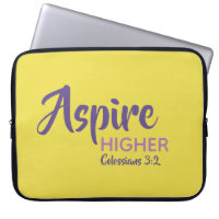 ASPIRE HAUT Inspirationnel Christian Jaune