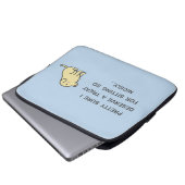 Housse Pour Ordinateur Portable Assis Bien (Devant bas)