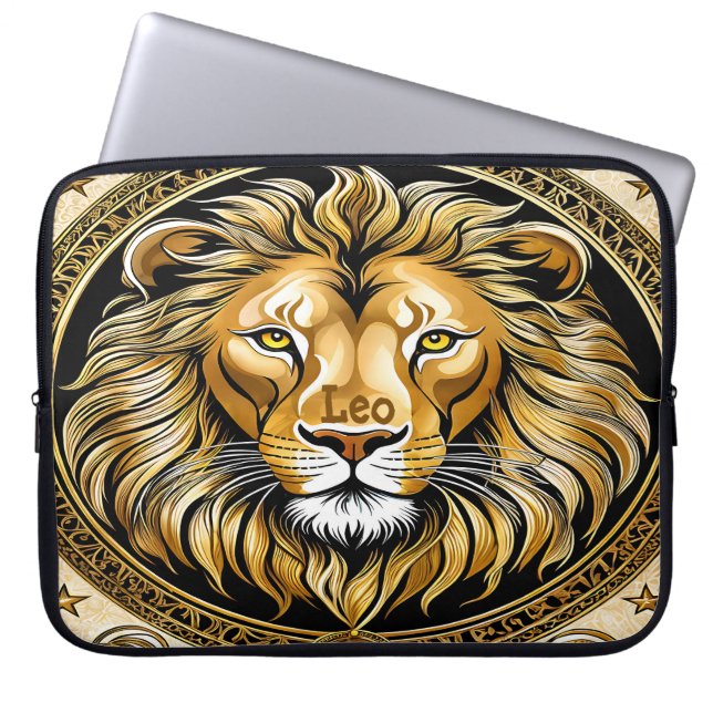 Housse Pour Ordinateur Portable Astrologie de Leo (Devant)