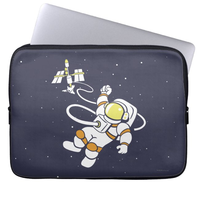 Housse Pour Ordinateur Portable Astronaute (Devant)