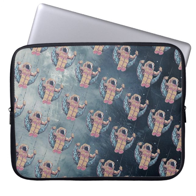 Housse Pour Ordinateur Portable Astronaute (Devant)