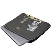 Housse Pour Ordinateur Portable Astronaute et alien (Devant bas)