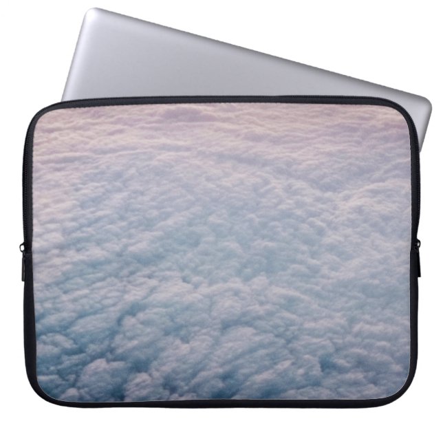 HOUSSE POUR ORDINATEUR PORTABLE AU-DESSUS DES NUAGES (Devant)