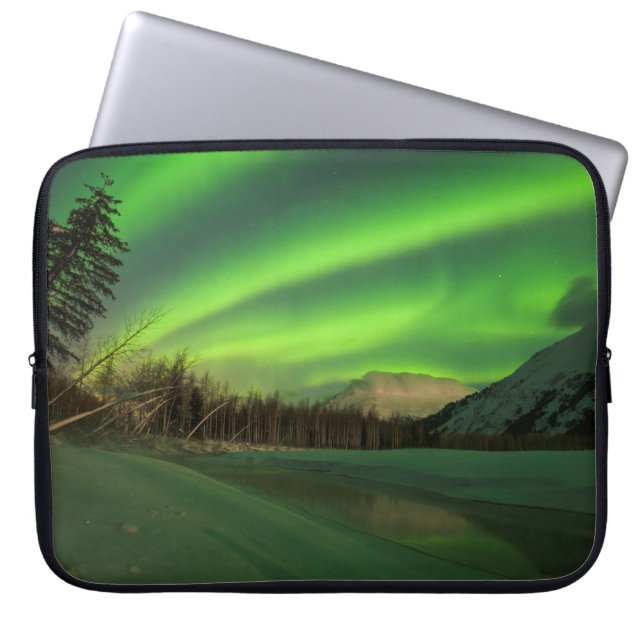 Housse Pour Ordinateur Portable Aurora à bande (Devant)