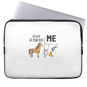 Housse Pour Ordinateur Portable Autres cadeaux de licorne 60 ans anniversaire et m